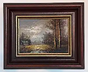 Peter Brouwer - Natuurlandschap met opvliegende eenden kopen? Bied vanaf 100!