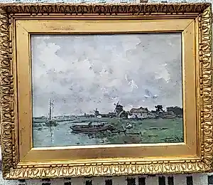 Willem Rip - Hollands landschap kopen? Bied vanaf 450!
