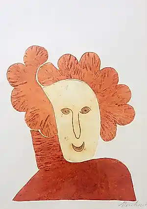 Reinhoud D'Haese - Aquatint uit de portfolio Impromptu - Ingelijst. kopen? Bied vanaf 195!