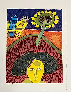 Corneille - Le Tournesol, Hommage à Van Gogh kopen? Bied vanaf 395!
