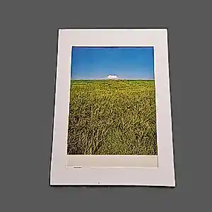 Ger Dekkers - bijzondere (want potloodgesigneerde) lithografie "cloud Flevoland" bep. oplage verkocht voor € 58!