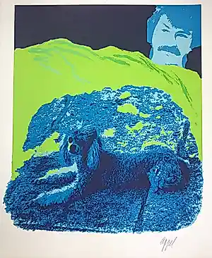 Karel Appel - Tuesday (uit de portfolio Seven Summer Days) kopen? Bied vanaf 395!