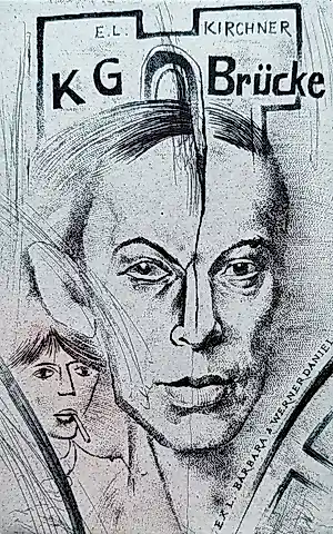 Oldrich Kulhanek - Ernst Ludwig Kirchner - Künstlergruppe Brücke, ets kopen? Bied vanaf 150!