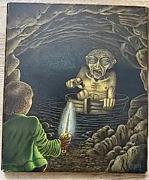 Peter van der Klugt - Bilbo en Gollem kopen? Bied vanaf 30!