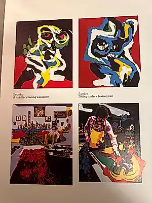 Karel Appel - Het gezicht van the face of Appel kopen? Bied vanaf 50!