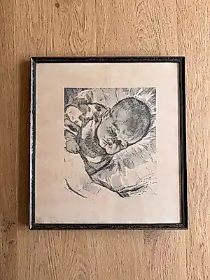 Jan Sluijters - Slapende baby kopen? Bied vanaf 30!
