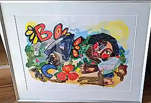 John Lie a Fo - Originele zeefdruk/litho Handgesigneerd & H/C kopen? Bied vanaf 50!