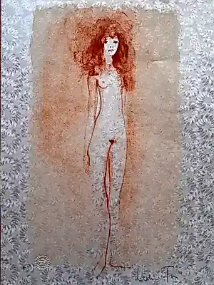 Leonor Fini - Prachtige kleurenlitho - 1969 - Gesigneerd kopen? Bied vanaf 55!