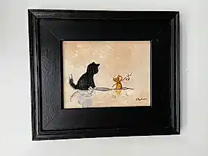 Henk Poeder - Kitten ontmoet muisje met knapzak kopen? Bied vanaf 76!