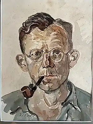 Emil Brose - zelfportret Emil Brose 1901-1962 Oldenburger Free Group kopen? Bied vanaf 200!