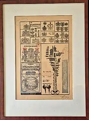 Emile Puettmann - Minipresse - Litho 1974 kopen? Bied vanaf 30!