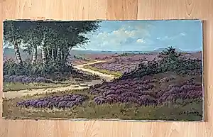 Jan de Goederen - Heidelandschap kopen? Bied vanaf 45!