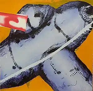 Herman Brood - Kleurenzeefdruk JUMBO Handgesigneerd kopen? Bied vanaf 245!