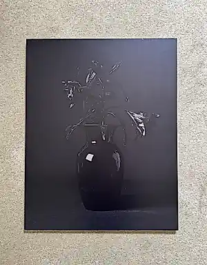 Sofie van Dam - Black flower 01 kopen? Bied vanaf 100!