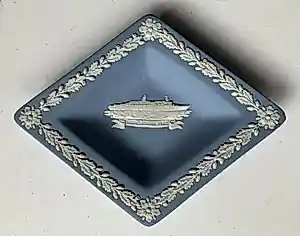 Wedgwood - QE2 World Cruise 1992 schaaltje - Jasperware. kopen? Bied vanaf 20!