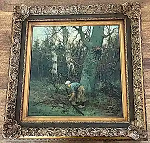 Constant Artz - Hout sprokkelen in het bos kopen? Bied vanaf 200!