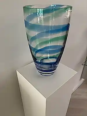 Siem van der Marel - Zeldzame kristallen vaas “Holland” Royal Leerdam Crystal kopen? Bied vanaf 125!