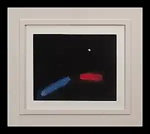Eugène Brands - Gouache: Composition Cosmique - 1990 kopen? Bied vanaf 1295!