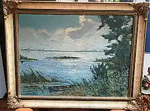 Louis Haver - Landschap verkocht voor € 40!