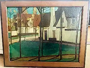 Henriette Pessers - Landschap met huizen kopen? Bied vanaf 250!