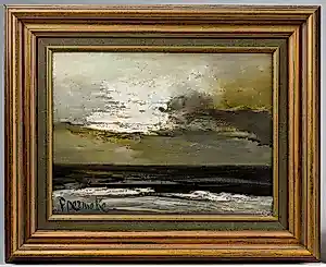 Paul Permeke - Marine - olie op doek - 30x40 cm kopen? Bied vanaf 390!