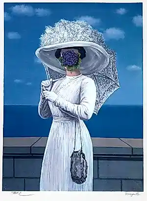 Rene Magritte - (naar) La grande guerre‘ (1954 ) - Lithografie - 60x45 cm kopen? Bied vanaf 440!