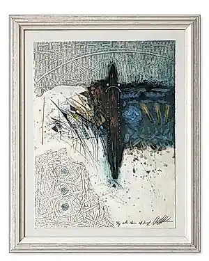 Georges Dussau - „Entre chien et loup“ – Original-Farbradierung mit Prägung – 42/99 – handsign... kopen? Bied vanaf 99!