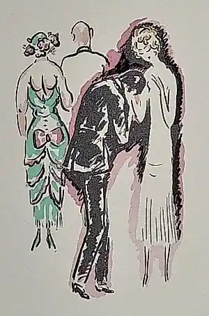 Kees van Dongen - Pochoir uit La Garconne kopen? Bied vanaf 150!