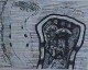 Michael Morgner - Aufbruch, Radierung 1992 verkocht voor € 80!
