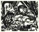 Franz Marc - Aus der Tierlegende.Orig.Holzschnitt v.1912. verkocht voor € 390!