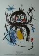 Joan Miro - Ausstellungsplakat Joan Miro - Galerie Peerlings von 1981 - signiert verkocht voor € 190!