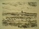 Hermann Teuber - Austernfischer im Watt, Original Litho., handsign. verkocht voor € 70!