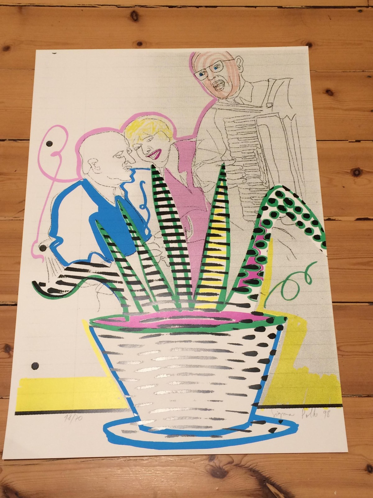 Sigmar Polke - Betriebsfest verkocht voor € 1155!