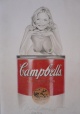 Mel Ramos - Campbell's Soup Mel Ramos verkocht voor € 950!
