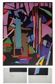 Andre Lanskoy - Composition sur Fond noir , OFarblitho num./sign. verkocht voor € 260!