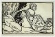 Franz Marc - Der Arztbesuch, Linolschnitt ca.1905 verkocht voor € 125!