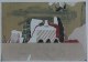 Karl Korab - der Mann ohne Schnurrbart, Farbradierung 1972 verkocht voor € 50!