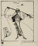 Arminius Hasemann - Der Tod auf der Landstraße, Holzschnitt um 1912/14 verkocht voor € 77!