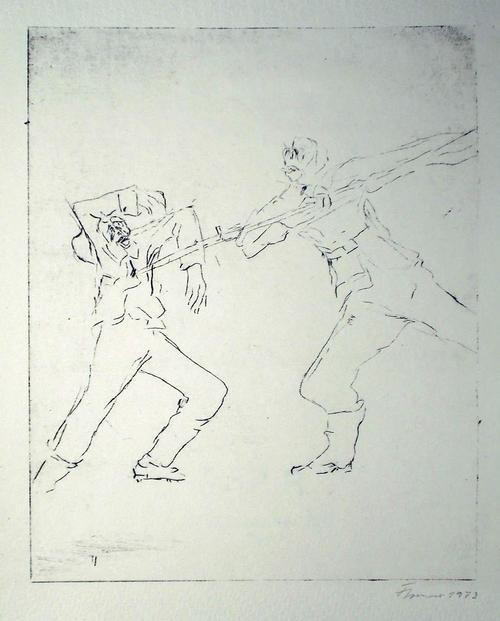 Fritz Cremer - Erinnerung (WVZ Nr. L292), Lithographie 1962 kopen? Bied vanaf 151!