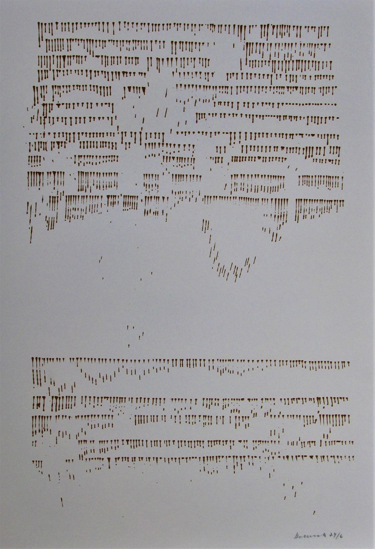 Oskar Holweck - FARBSERIGRAPHIE 1974 signiert . verkocht voor € 120!
