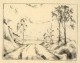 Felix Meseck - Felix Meseck Landschaft Signierte Radierung verkocht voor € 70!