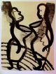 Ina Barfuss - ?Freie Marktwirtschaft? handsign. + dat. Farblithografie (1987) kopen? Bied vanaf 45!