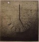 Friedrich Meckseper - Friedrich Meckseper: Sonnenuhr, 1987, Original-Farbradierung verkocht voor € 48!