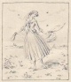 Otto Schoff - FRÜHLING - 1915/16 - OriginalLithographie des Emil ORLIK-Schülers aus BREMEN - BERLINer SECESSION verkocht voor € 54!