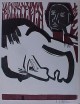Carl-Heinz Kliemann - Genesis, Farbholschnitt 1962 verkocht voor € 40!