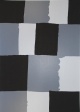 Gunther Forg - Geometrische Komposition - handsigniert verkocht voor € 240!