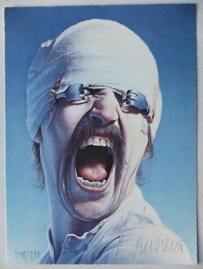 Gottfried Helnwein - Gottfried Helnwein, Orginal Lithographie