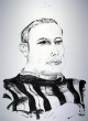 Clemens Gröszer - Herr T., Lithografie 1985 verkocht voor € 115!