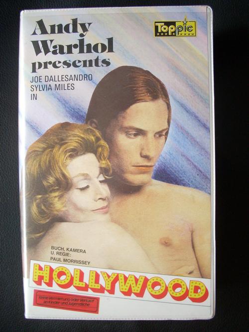 Andy Warhol - Hollywood - Original Video Kassette dieses Kultklassikers der 70er-Jahre kopen? Bied vanaf 30!