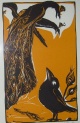 Benno Huth - HOLZSCHNITT, 2-FARBIG, 1973 verkocht voor € 75!